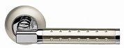 Ручка раздельная ARMADILLO Eridan LD37-1SN/CP-3 матовый никель/хром TECH (кв. 8х140)